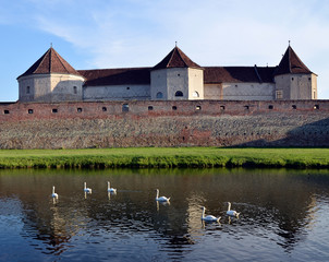 Naklejka na ściany i meble Fortified fortress from Transylvania