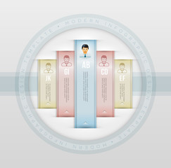 Infographic design template