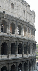Fototapeta premium Flavian Amphitheatre Called the COLOSSEUM the symbol of Italy in