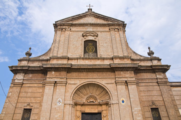 Fototapeta na wymiar Matka Kościół. San Vito dei Normanowie. Apulia. Włochy.