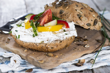 Curd with fresh Herbs