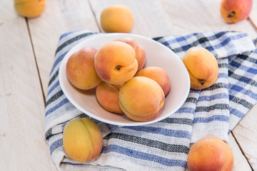 Portion of ripe Apricots
