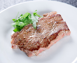 Delicious beef steak