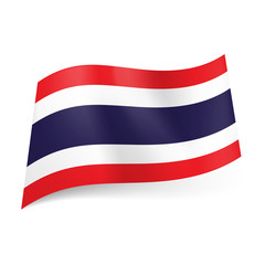 State flag of Thailand.