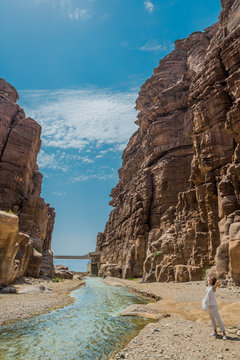 Canyon Wadi Mujib Jordan