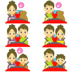 家族　ドライブ　運転