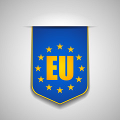 Europe flag tag