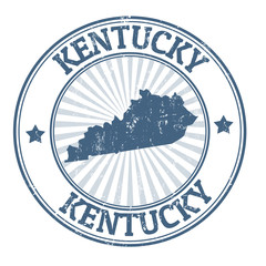 Kentucky stamp - obrazy, fototapety, plakaty