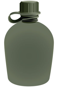Boot Flask for water