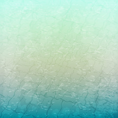 Blue and beige grungy texture with cracks and stains. Sea ​​