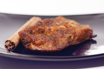 torrijas or toast. Typical in celebration of Holy Week. Spain