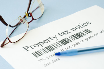 property tax notice - 55688972