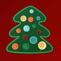 Christmas Tree with buttons