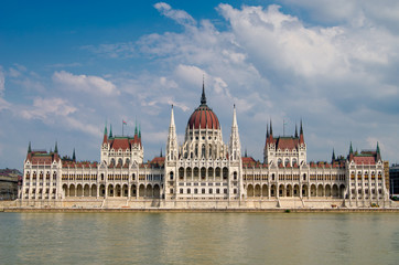 Fototapeta na wymiar Hungarian Parliament, Budapest
