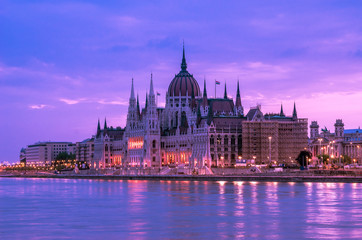 Fototapeta premium Hungarian Parliament, Budapest