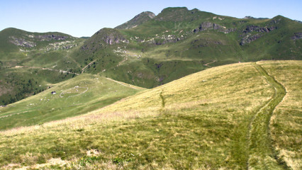 Fototapeta premium Alpine mountaintop