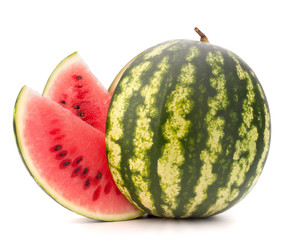 Sliced ripe watermelon