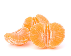 Orange mandarin or tangerine fruit