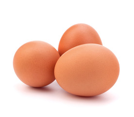 three eggs