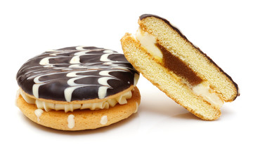 biscuit flavored with apricots