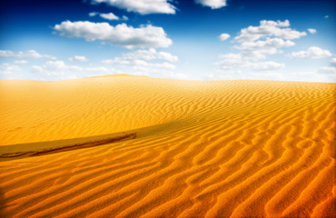 Naklejka premium sand desert landscape