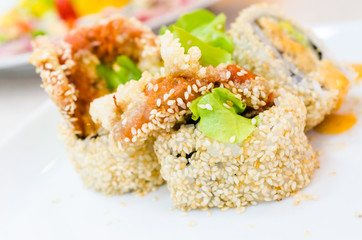 Crab roll