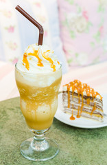 Caramel coffee