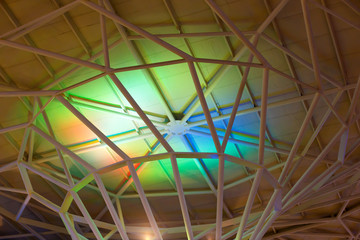 colorful Ceiling Structure texture