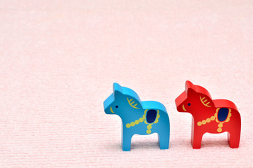 午年の年賀状素材