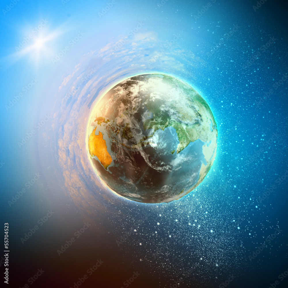 Poster earth planet