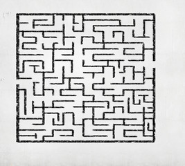 Abstract maze