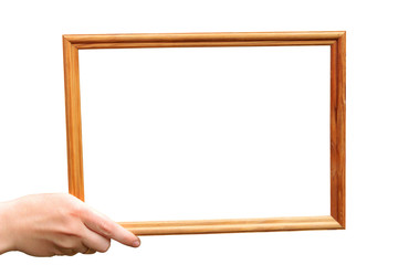 wooden frame for photo