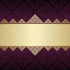 Floral border. Abstract flower background.