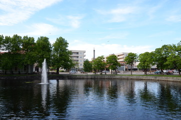 Fototapeta na wymiar Filipstad in Sweden