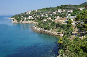 Rocky Coast And Coves To The North Of Ulcinj 