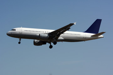 Fototapeta na wymiar Generic Airbus A320