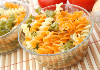 Pasta tricolore