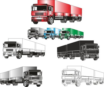 Vector trucks set