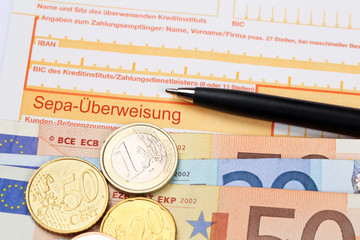 Sepa-&Uuml;berweisung