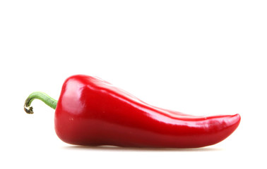 paprika isolated on white