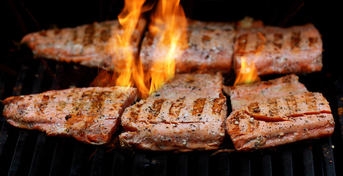 Salmon fillet Grilled