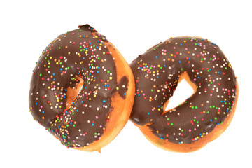 Chocolate Coated Doughnuts