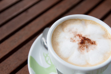 Hot coffee