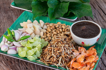 Leaf-Wrapped Bite-Size Appetizer