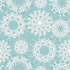 Vintage seamless pattern for your design