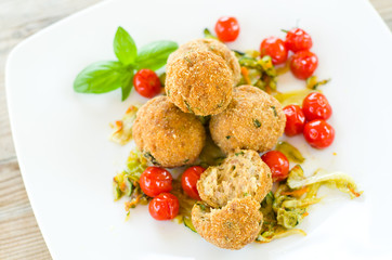 Polpette fritte, cucina italiana