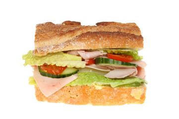 Ham salad roll
