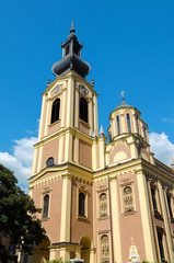 Fototapeta na wymiar Serbska Cerkiew Katedra Sarajevo