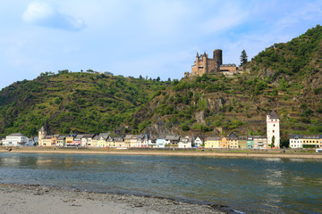 Naklejka premium Sankt Goarshausen (Sommer 2013)