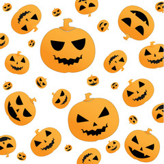 Halloween pumpkin background